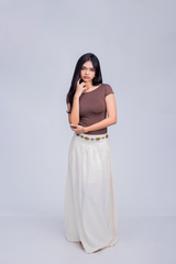 Linen Luma Long Skirt