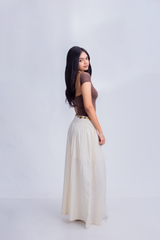 Linen Luma Long Skirt