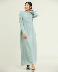 Rida Gathered Long Dress