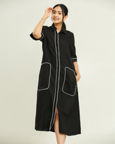 Liza Loose Fit Linen Dress