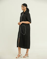 Liza Loose Fit Linen Dress