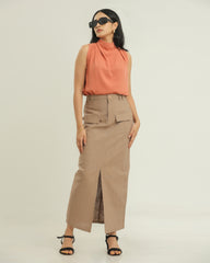 Busy Bee Linen Skirt