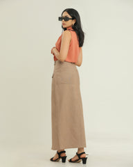 Busy Bee Linen Skirt
