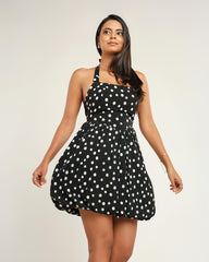 Dot Affair Balloon Dress