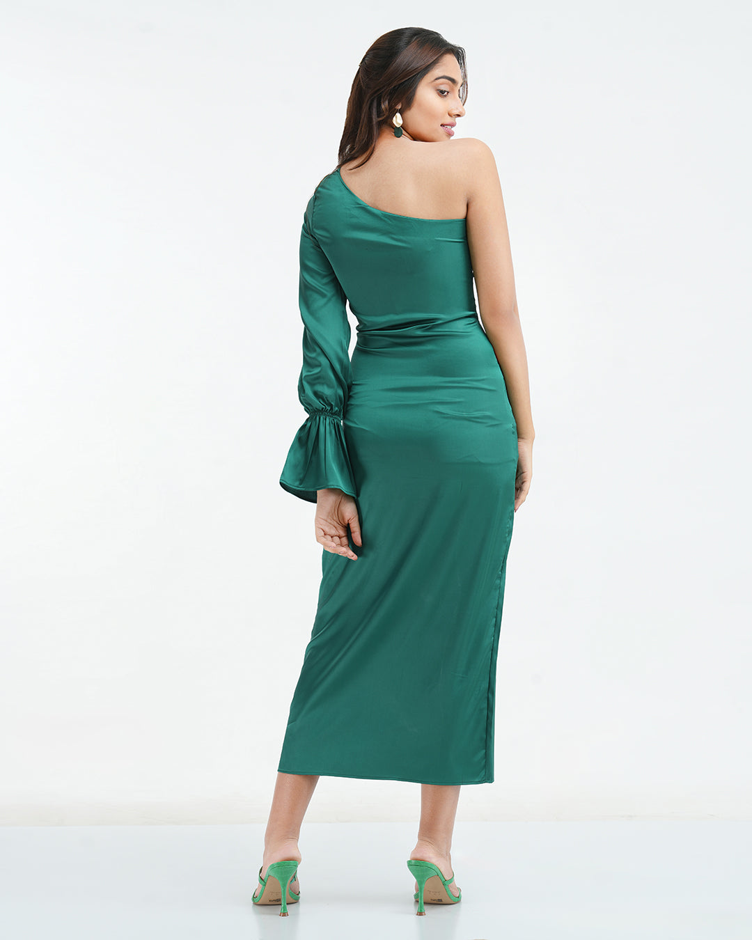 Green Blush Party Dress