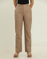 Lucy Straight Linen Pant