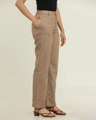Lucy Straight Linen Pant