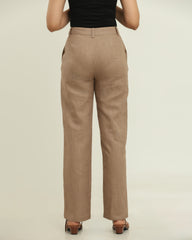 Lucy Straight Linen Pant