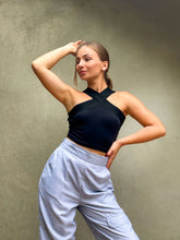 Croods Elastic Halter Crop Top