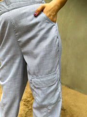Periwinkle Linen Pant