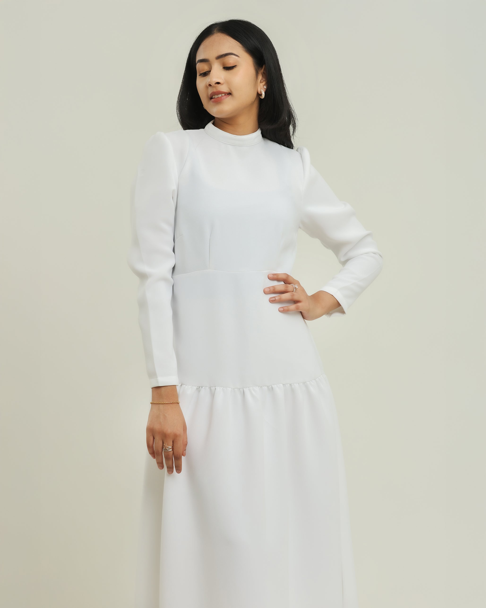 Aleena Long Sleeve Dress