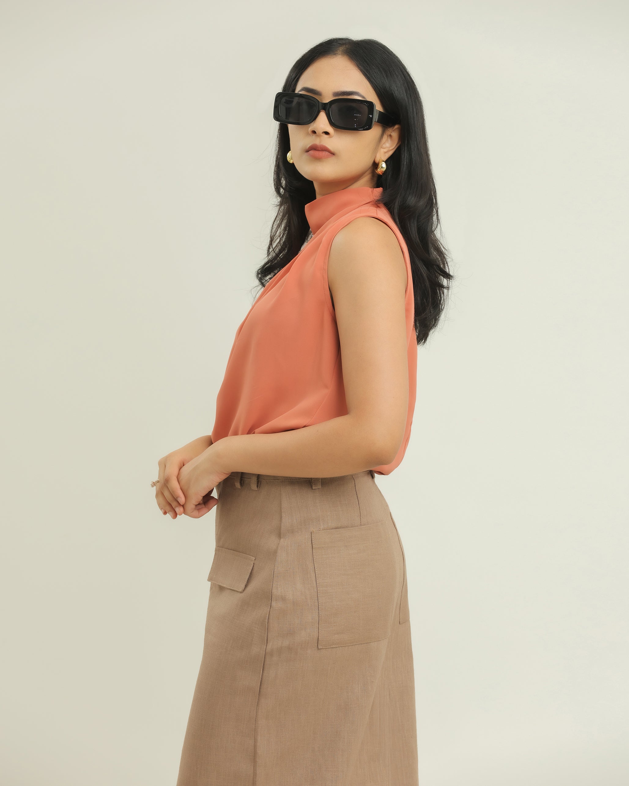 Busy Bee Linen Skirt