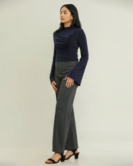 Azure Bell Sleeve Top