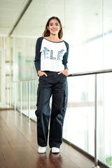 ELE Raglan Long Sleeve Top