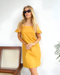 Cold Shoulder Shift Dress