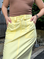 Cargo Long Skirt