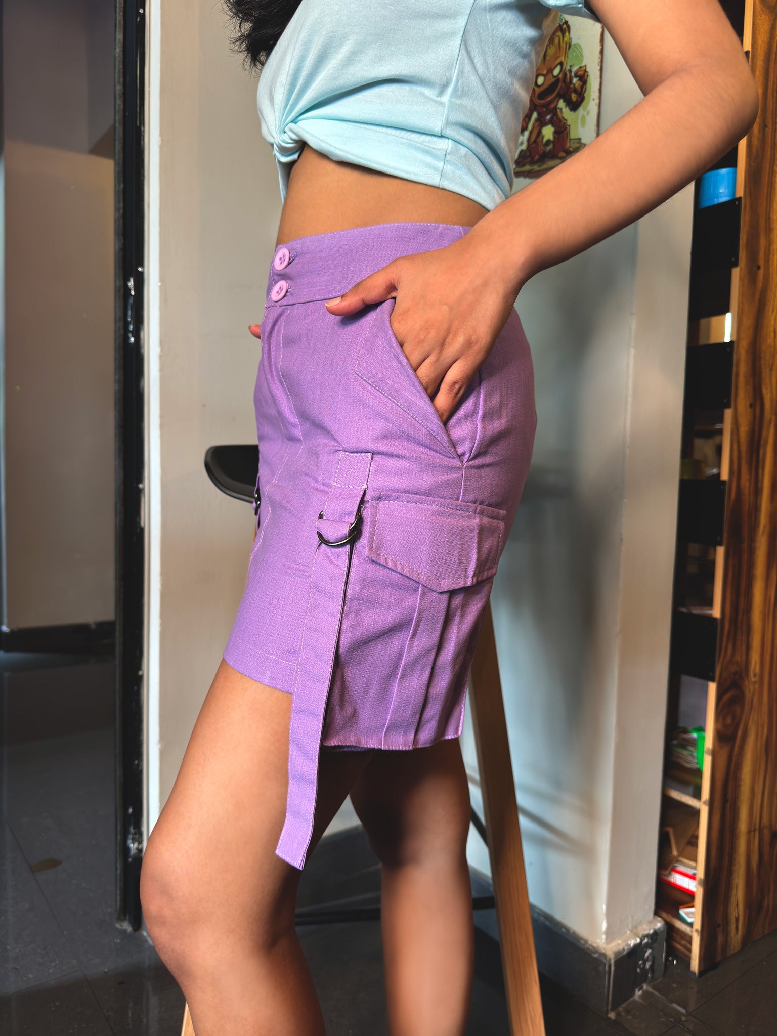 Violet Cotton Candy Skirt