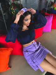 Violet Cotton Candy Skirt