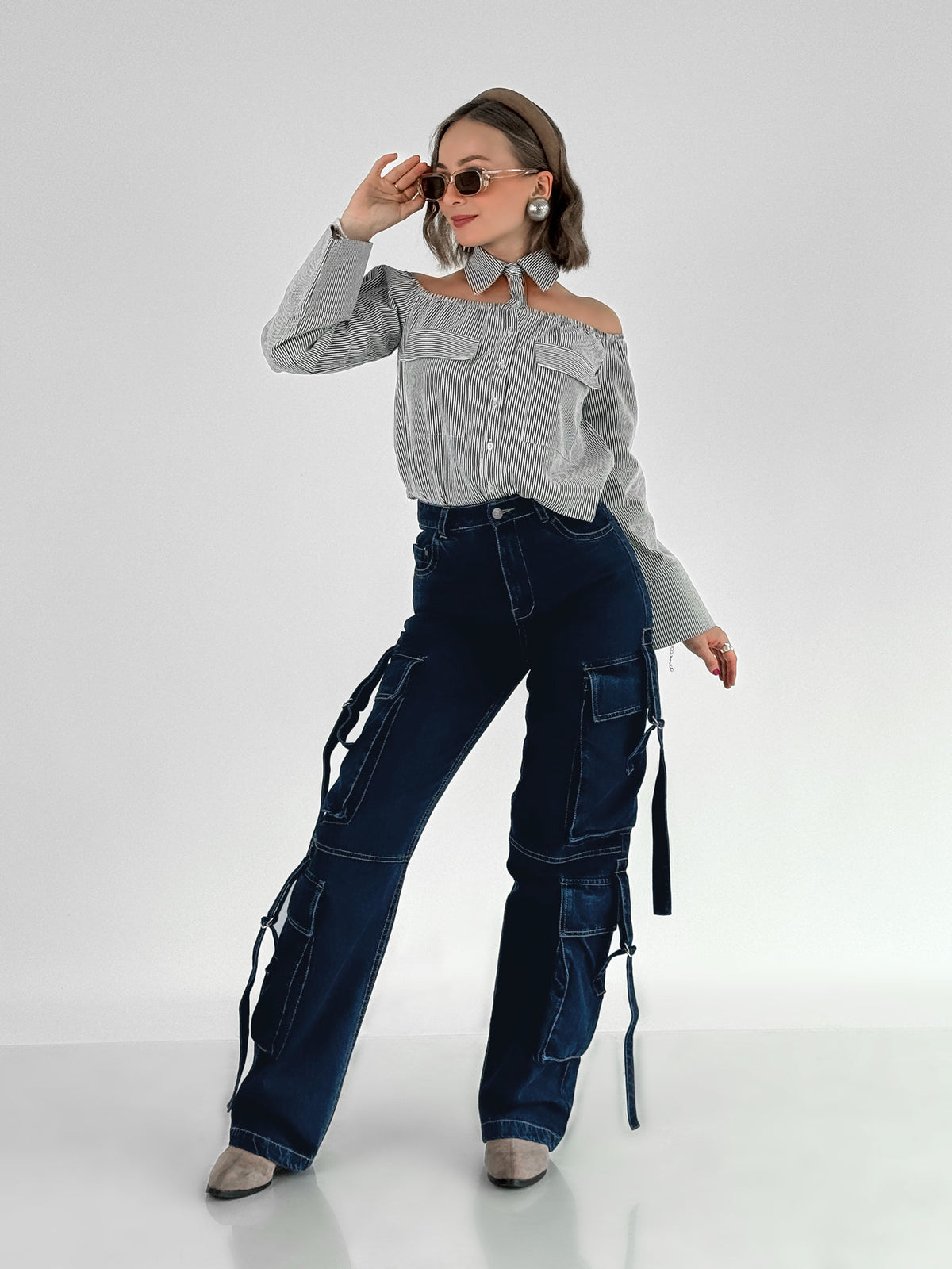 Denim Road Cargo Pant