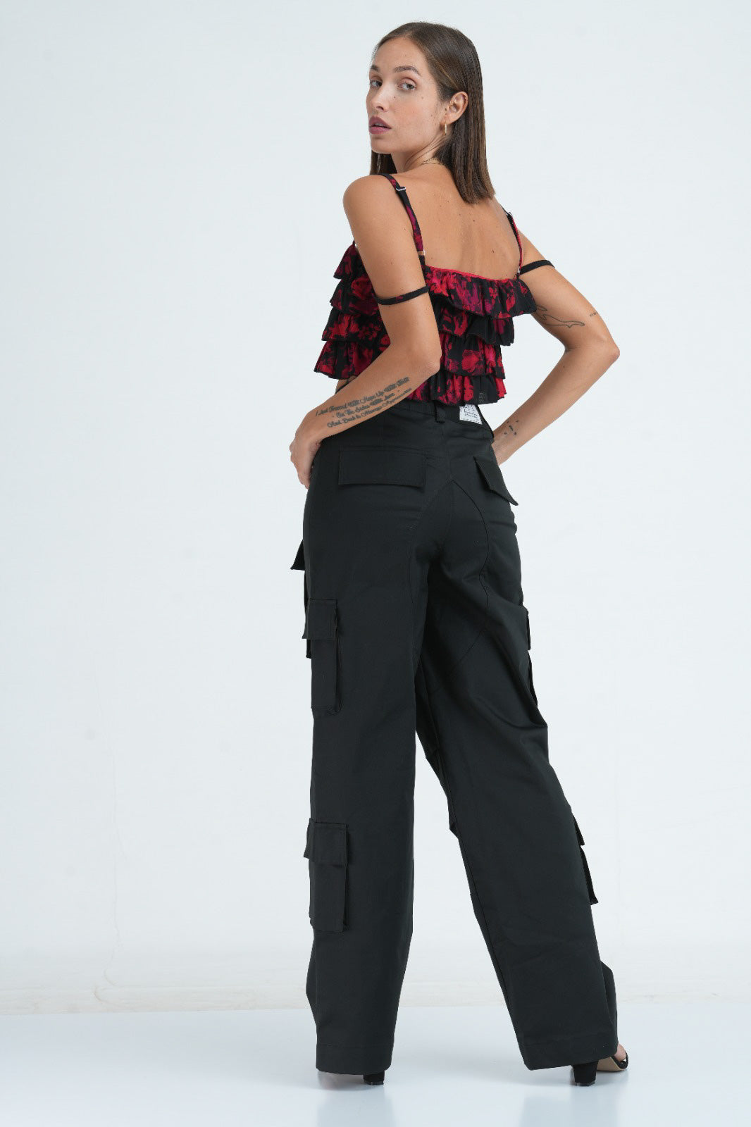 CHOCCO Iconic High Waist Wide Leg Pant - Ash - CHOCCO | Online Clothing  Store in Sri Lanka