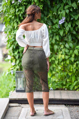 Lace Midi Skirt