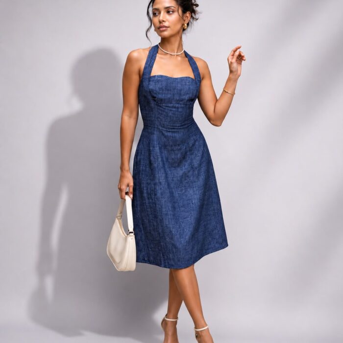 Audrey Sweetheart Mini Dress